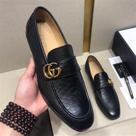 replica gucci mens shoes|Gucci loafers authenticity.